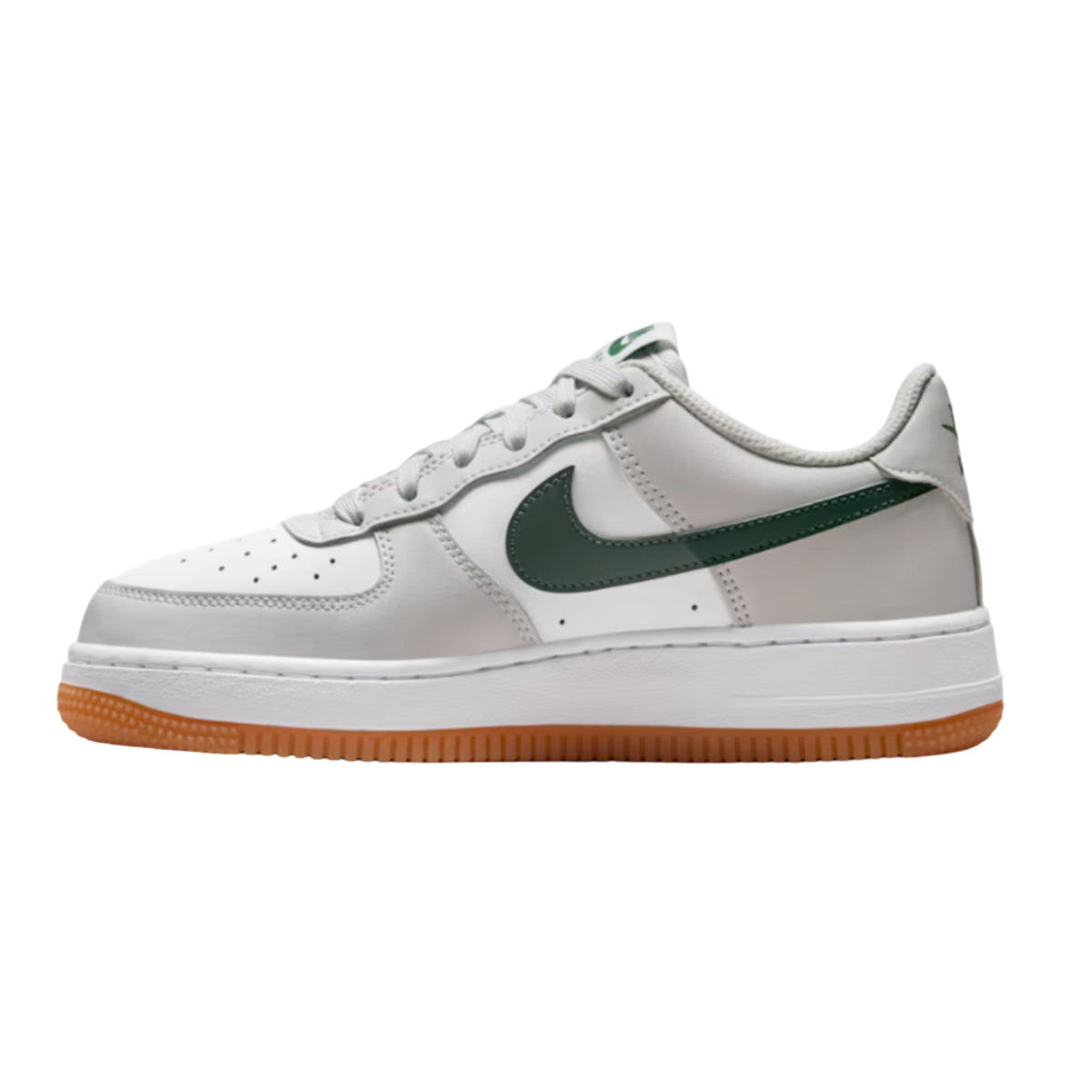 Nike Air Force 1 Low Photon Dust Fir Gum Medium Brown White (GS)