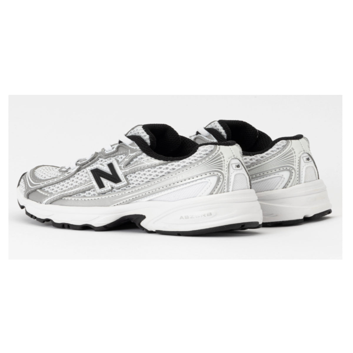 New Balance 740 Bungee Lace Grey Black (PS)