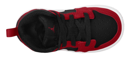 Jordan 1 Mid Black Gym Red (TD)