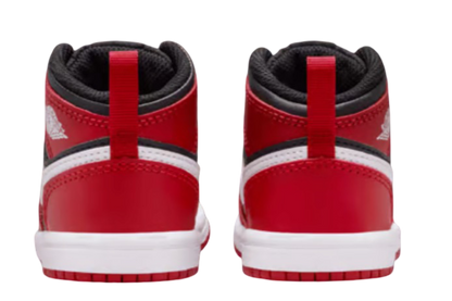 Jordan 1 Mid Black Gym Red (TD)