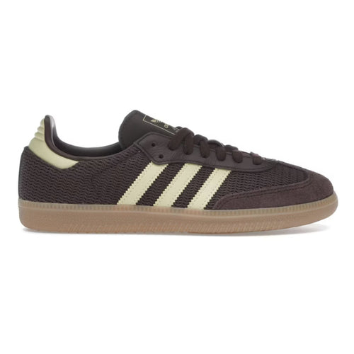 adidas Samba OG Shadow Brown Powder Yellow (W)