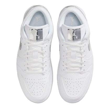 Jordan 1 Low SE White Metallic Silver (W)
