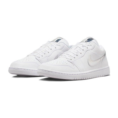 Jordan 1 Low SE White Metallic Silver (W)