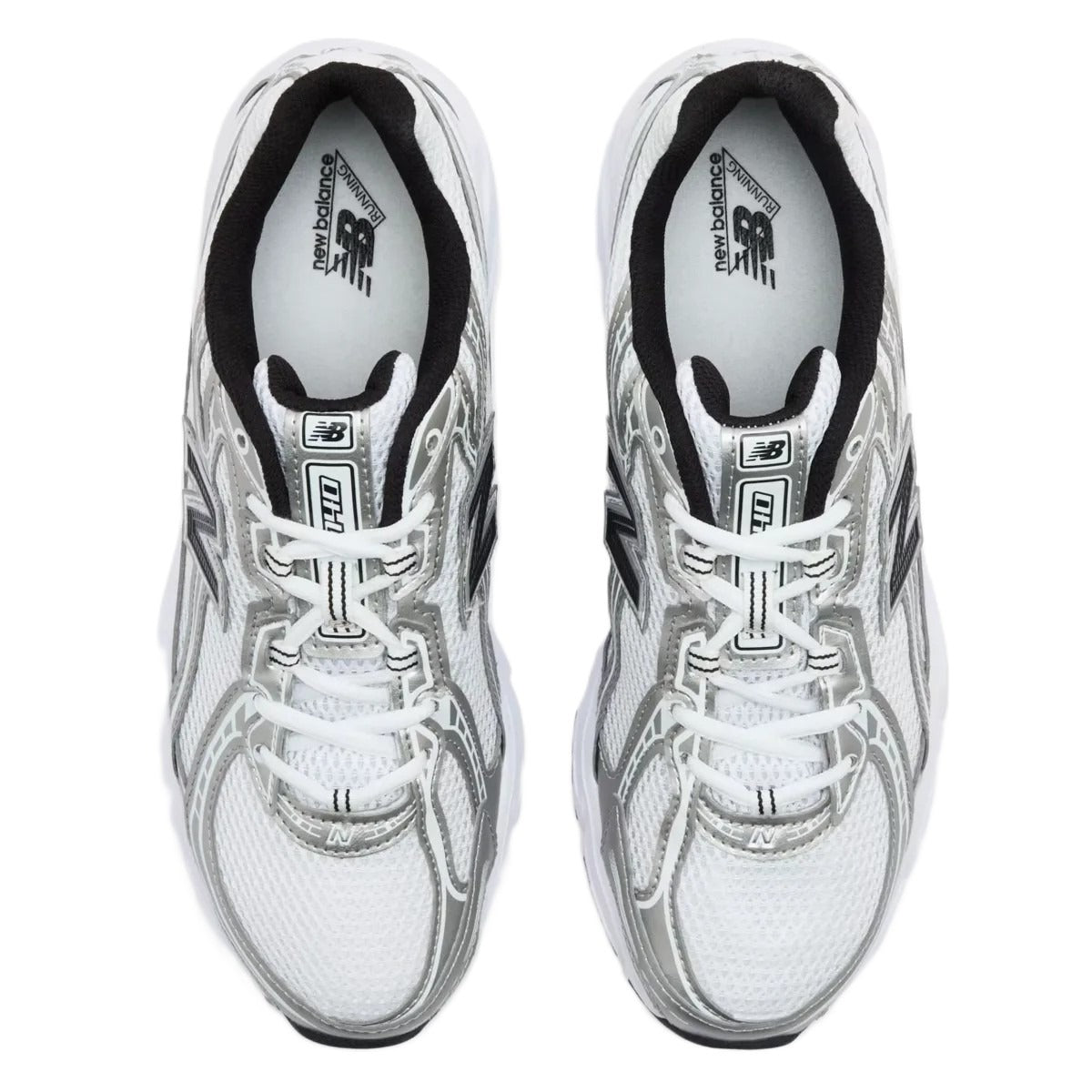 New Balance 740 White Silver Metallic Navy