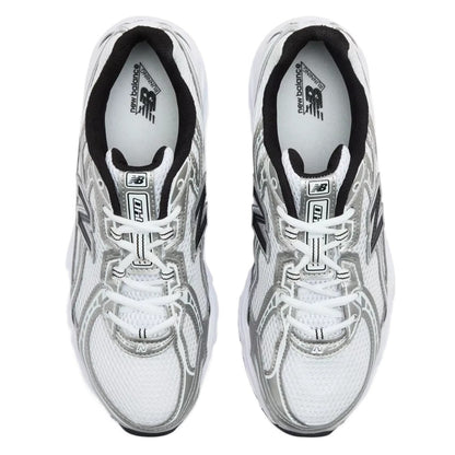 New Balance 740 White Silver Metallic Navy