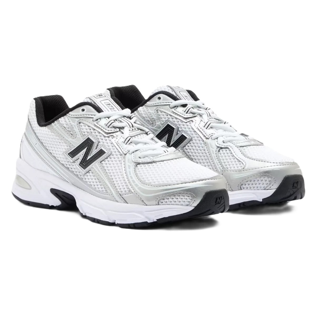 New Balance 740 White Silver Metallic Navy