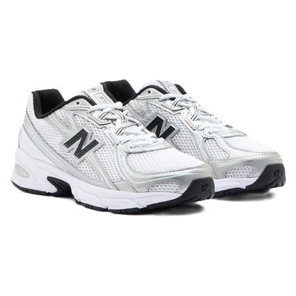 New Balance 740 White Silver Metallic Navy