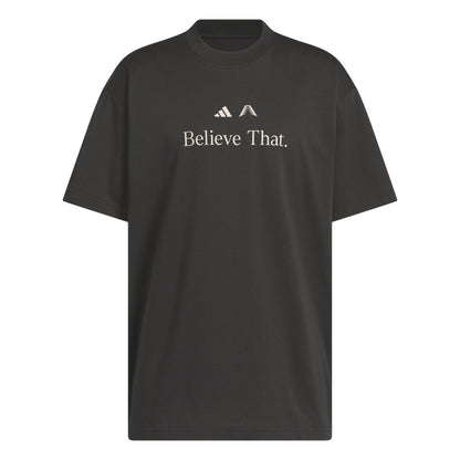 Adidas Ant Believe Tee Anthony Edwards Black Taupe JW4292