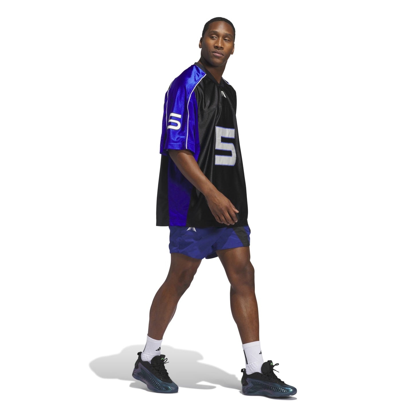 Adidas Ant Short Anthony Edwards Blue Black JD6150