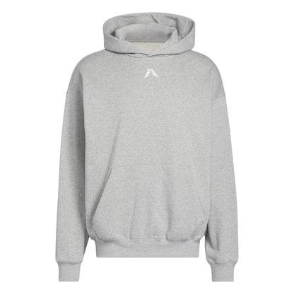 Adidas Men Anthony Edwards Graphic Fleece Pullover Grey JY3974