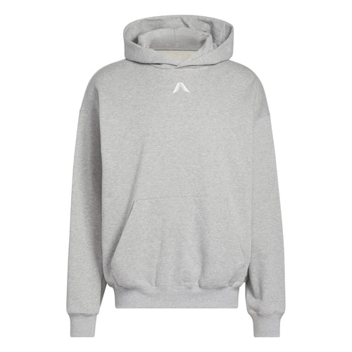Adidas Men Anthony Edwards Graphic Fleece Pullover Grey JY3974