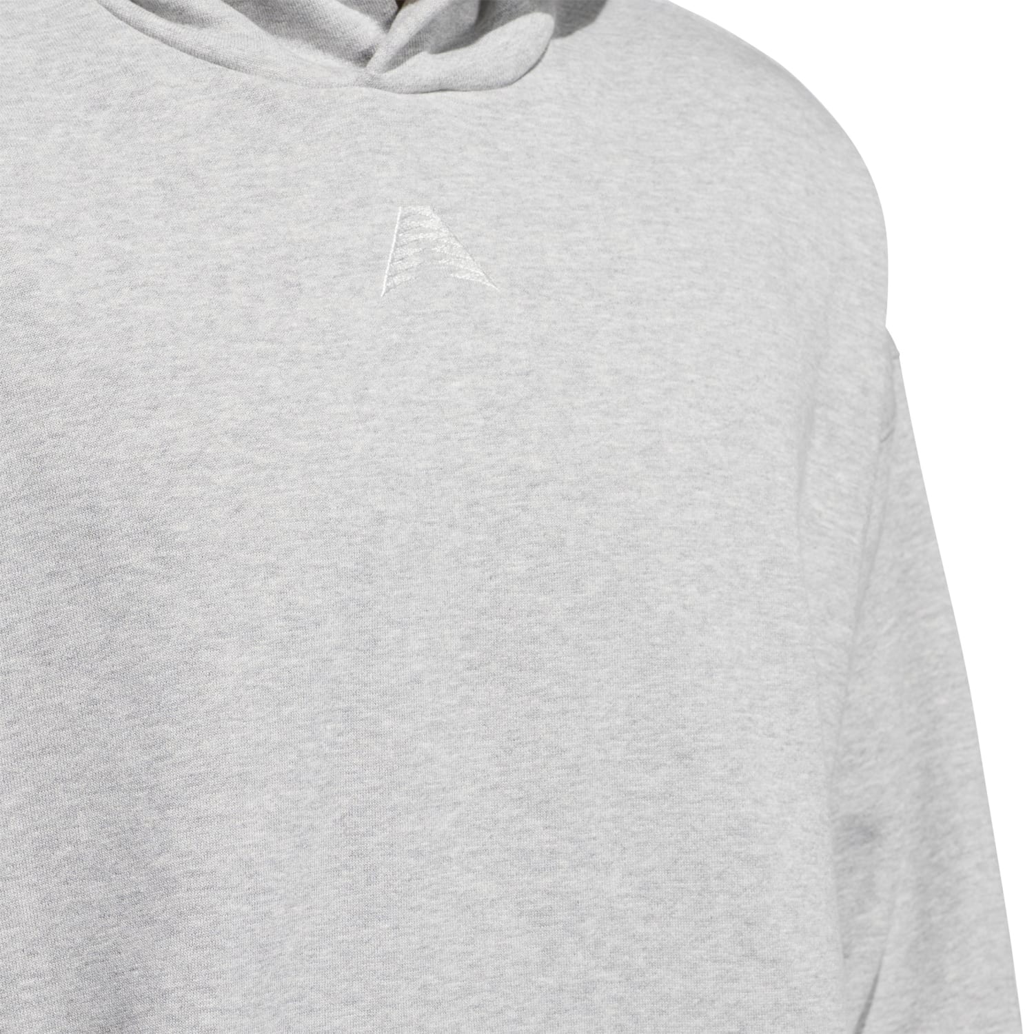 Adidas Men Anthony Edwards Graphic Fleece Pullover Grey JY3974