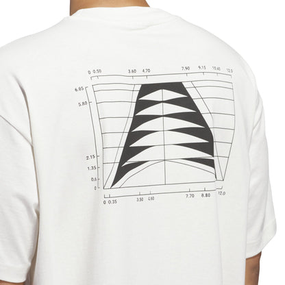 Adidas Men Anthony Edwards Takeover Graphic T-Shirt White JC7853