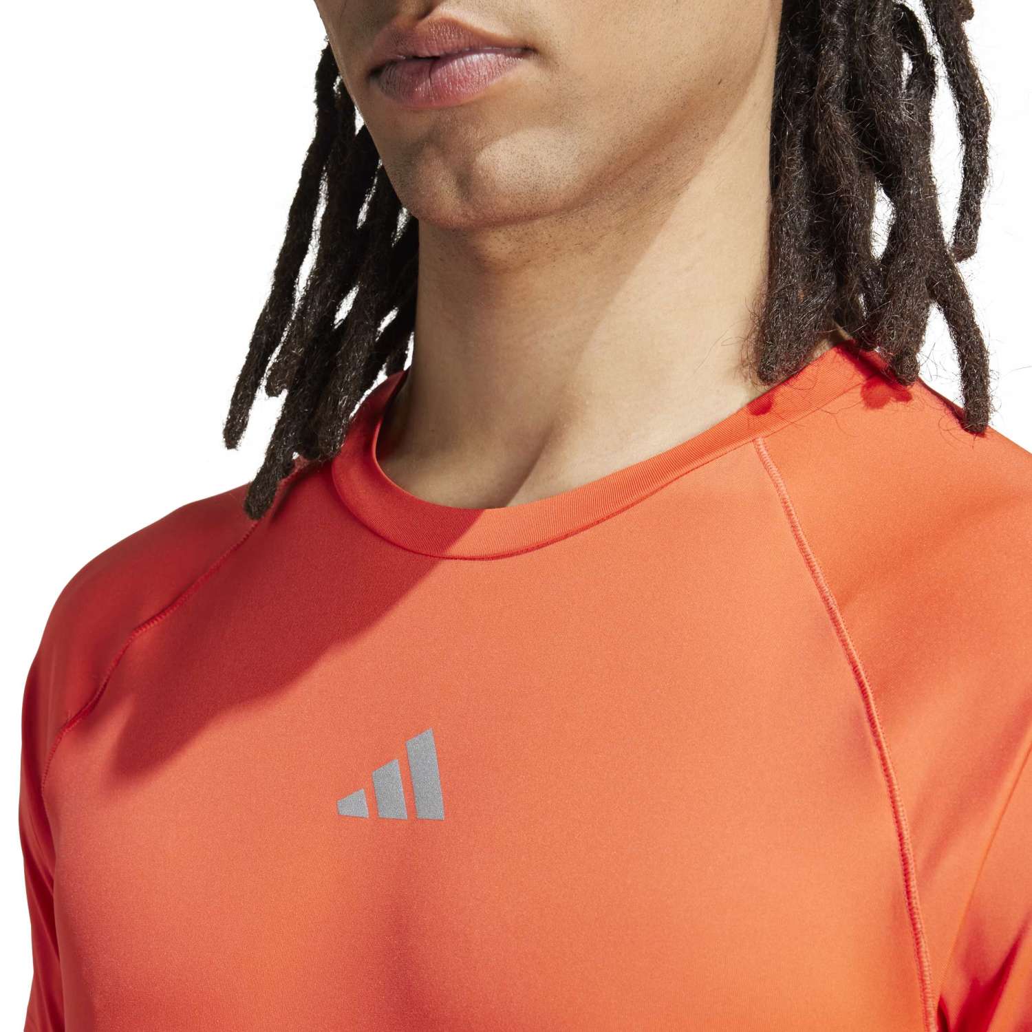 Adidas Men Gym Training Tee Orange