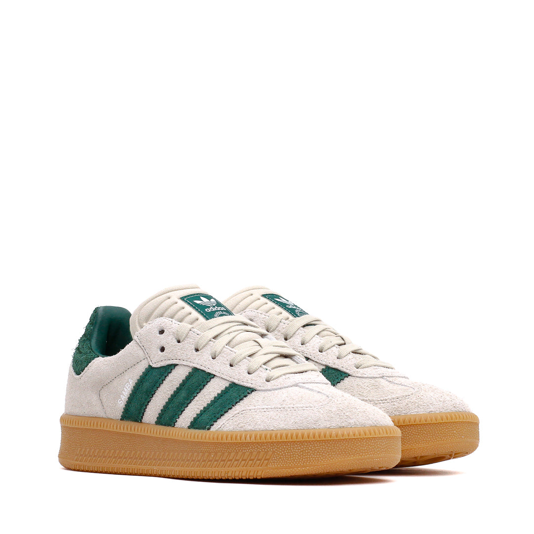 Adidas Men Samba XLG Putty Grey Collegiate Green JI3197