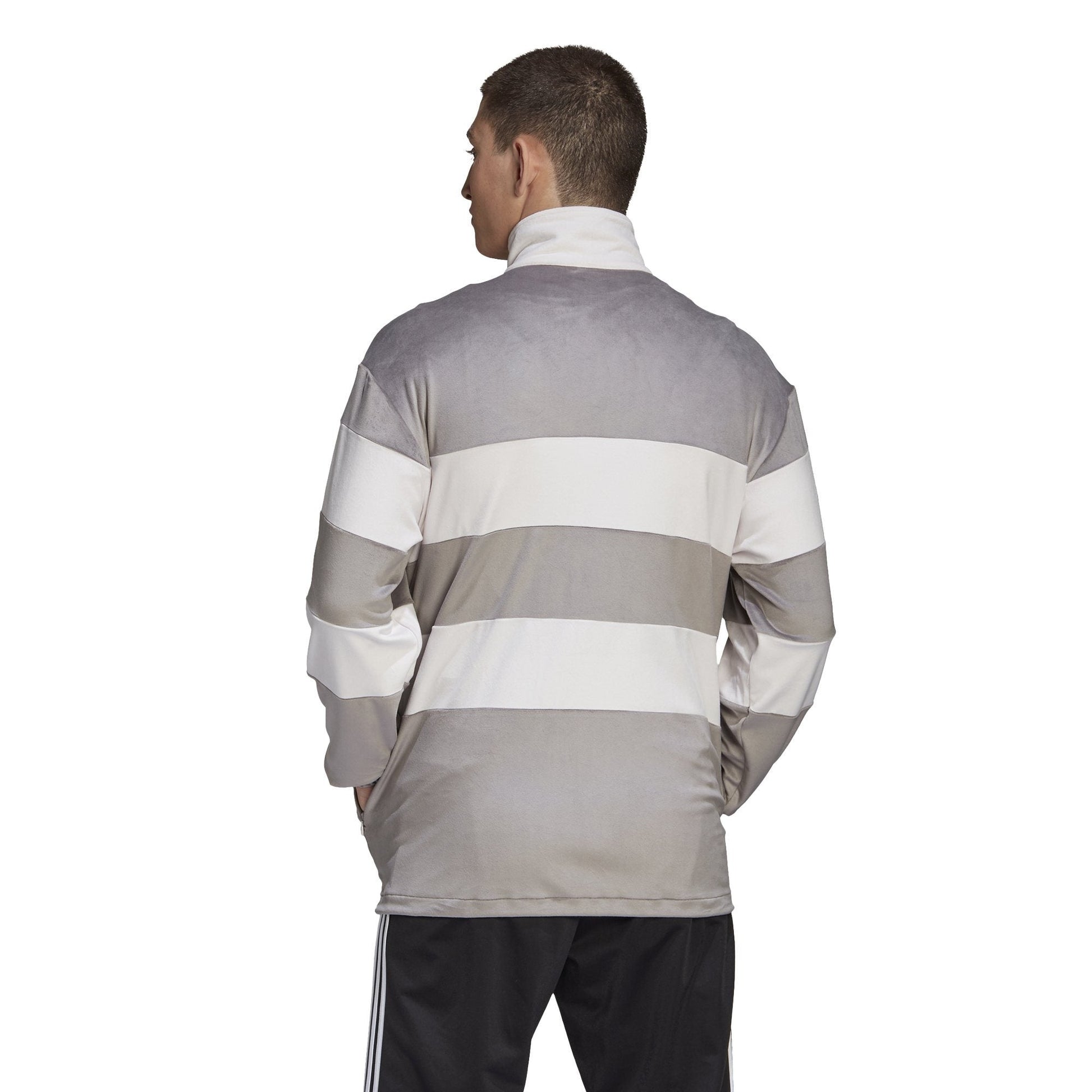 Adidas Originals Pastel Full Zip White Grey Men GL6160