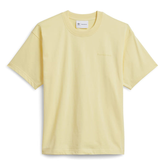 Adidas Originals Unisex PW Pharrell Williams Humanrace Basics Tee Almost Yellow H47003