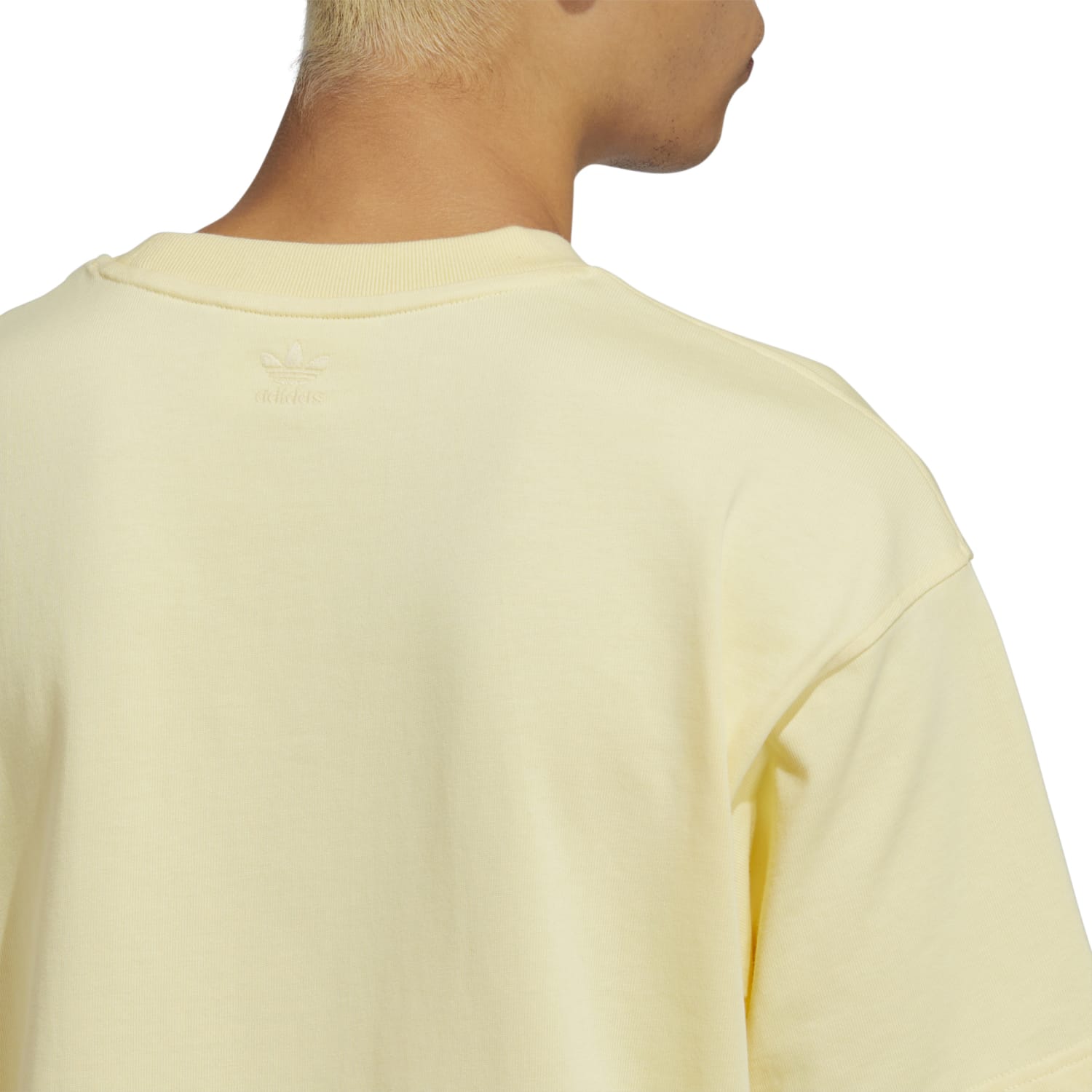 Adidas Originals Unisex PW Pharrell Williams Humanrace Basics Tee Almost Yellow H47003