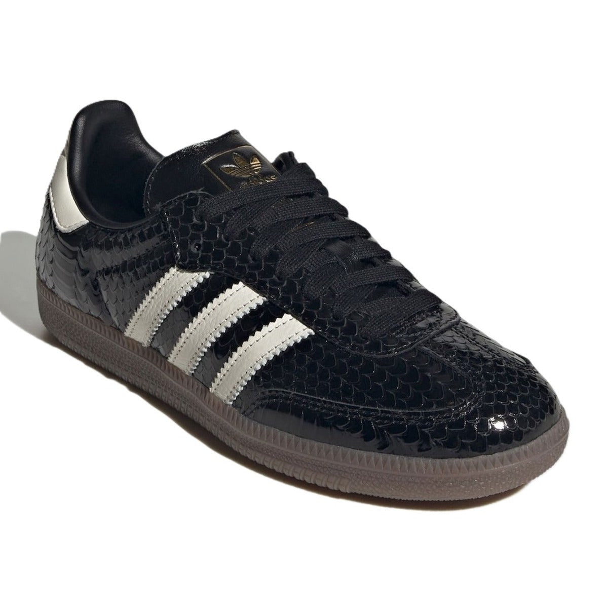 adidas Samba Patent Snakeskin Black Off White (W)