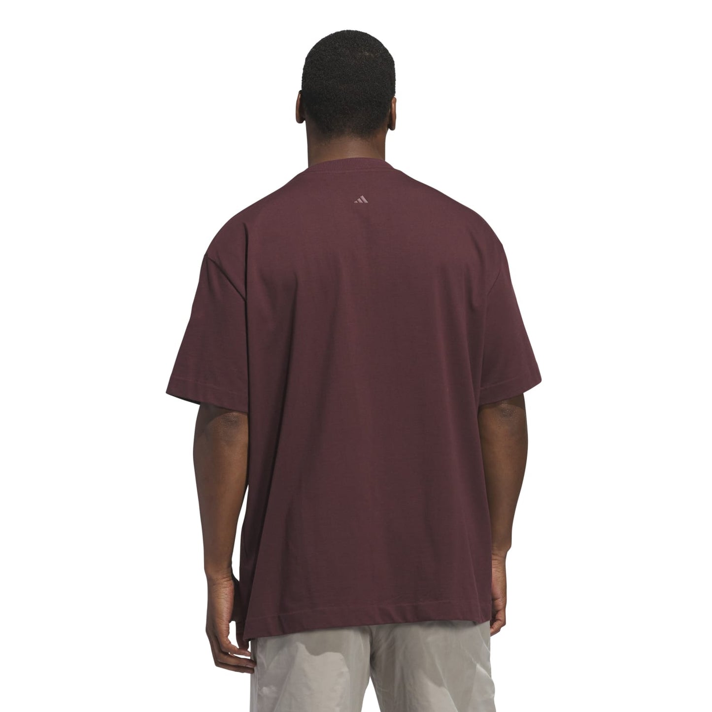 Adidas Unisex Adidas Basketball Tee Red JD6128