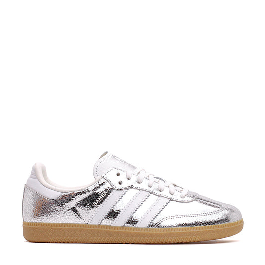 Adidas Women Samba OG Silver Metallic Core JR0035