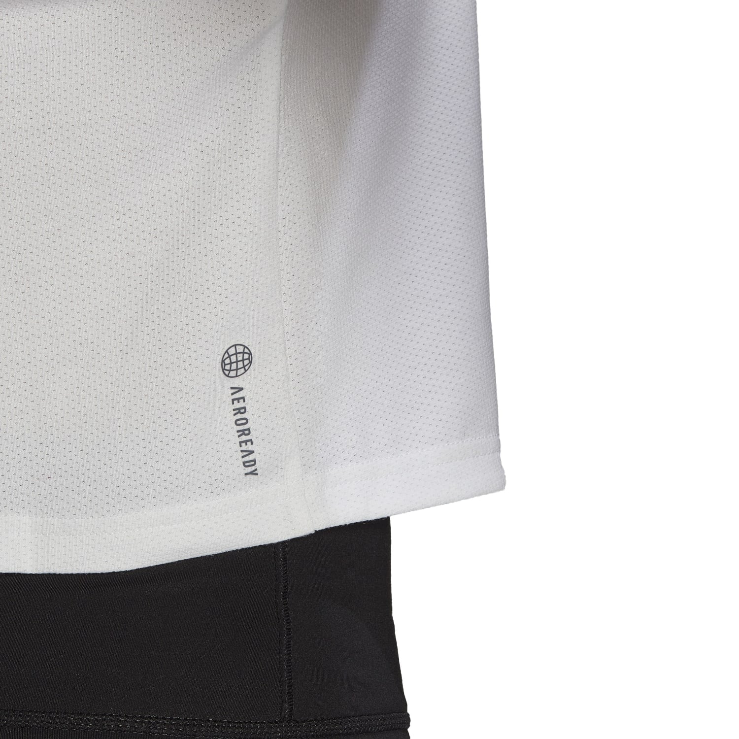 Adidas Women Train Icons 3 Bar Logo Tee White HK6965