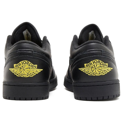 Jordan 1 Low Black Elephant Print