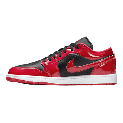 Jordan 1 Low SE Patent Varsity Red Black
