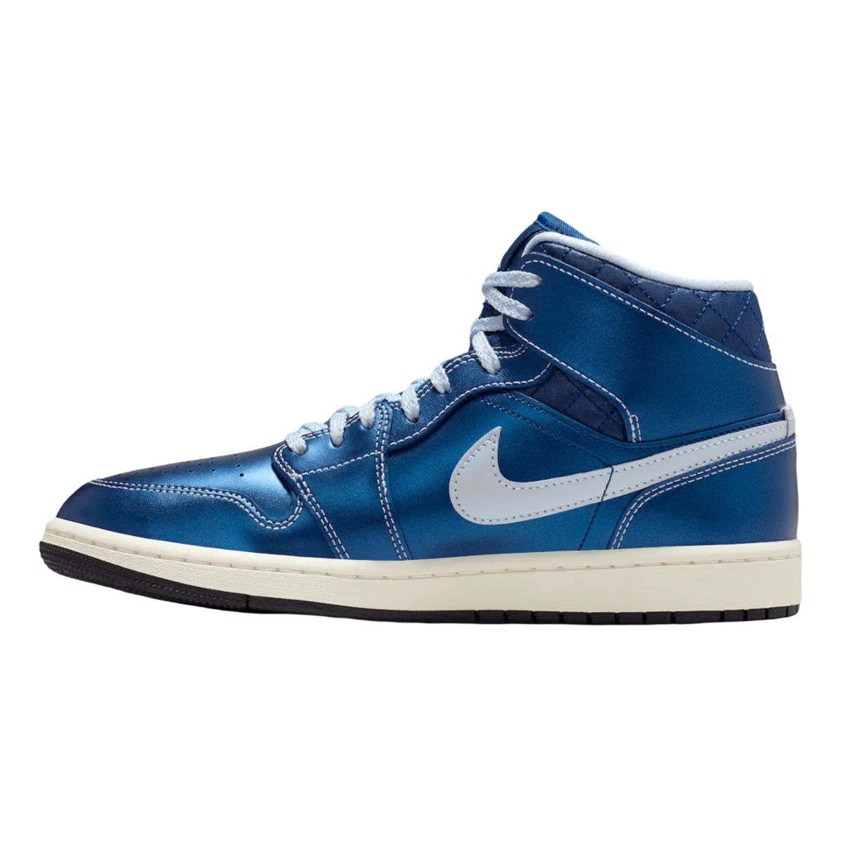 Jordan 1 Mid SE Metallic Blue Quilted (W)