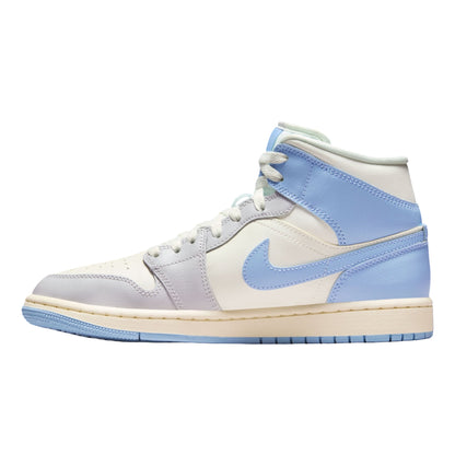 Jordan 1 Mid Psychic Blue Sail (W)