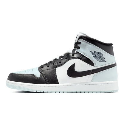 Jordan 1 Mid Black Aura Squadron Blue