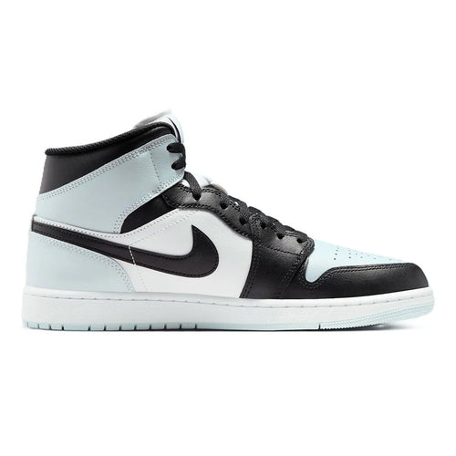 Jordan 1 Mid Black Aura Squadron Blue