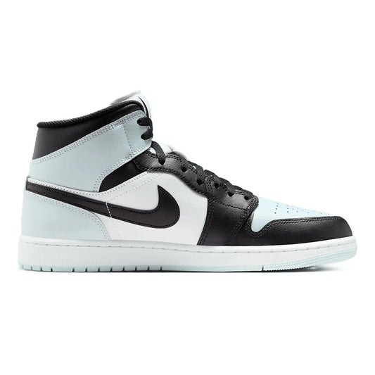 Jordan 1 Mid Black Aura Squadron Blue