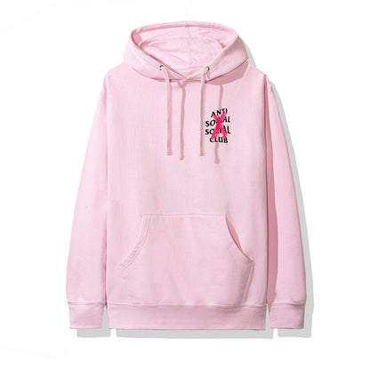 Anti Social Social Club Cancelled USA Made Hoodie Pink