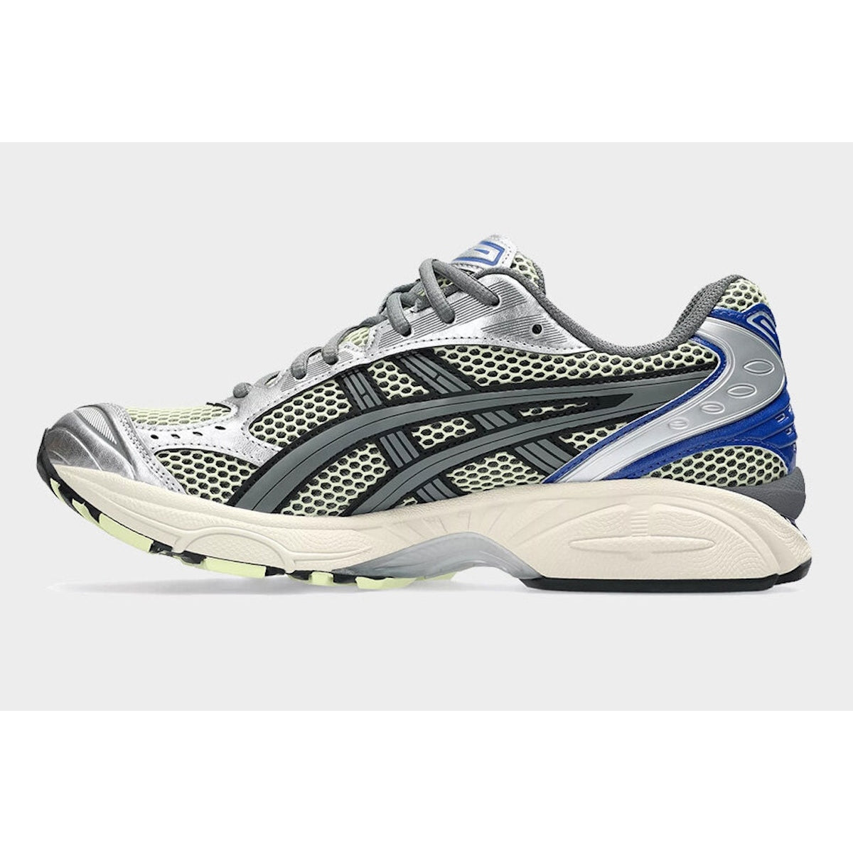 ASICS Gel-Kayano 14 Soft Yellow Asics Blue