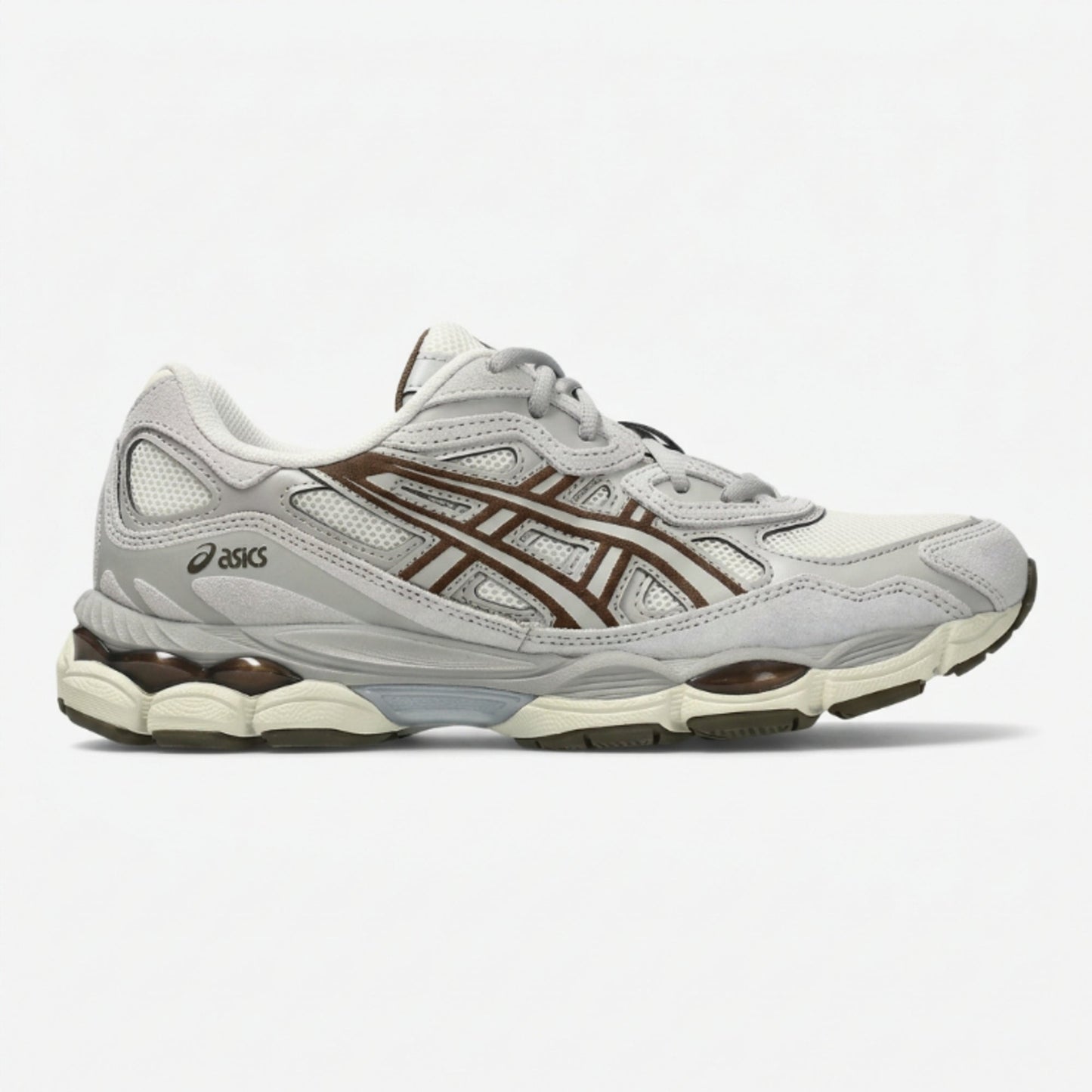 ASICS Gel-NYC Cream Cement Grey Brown