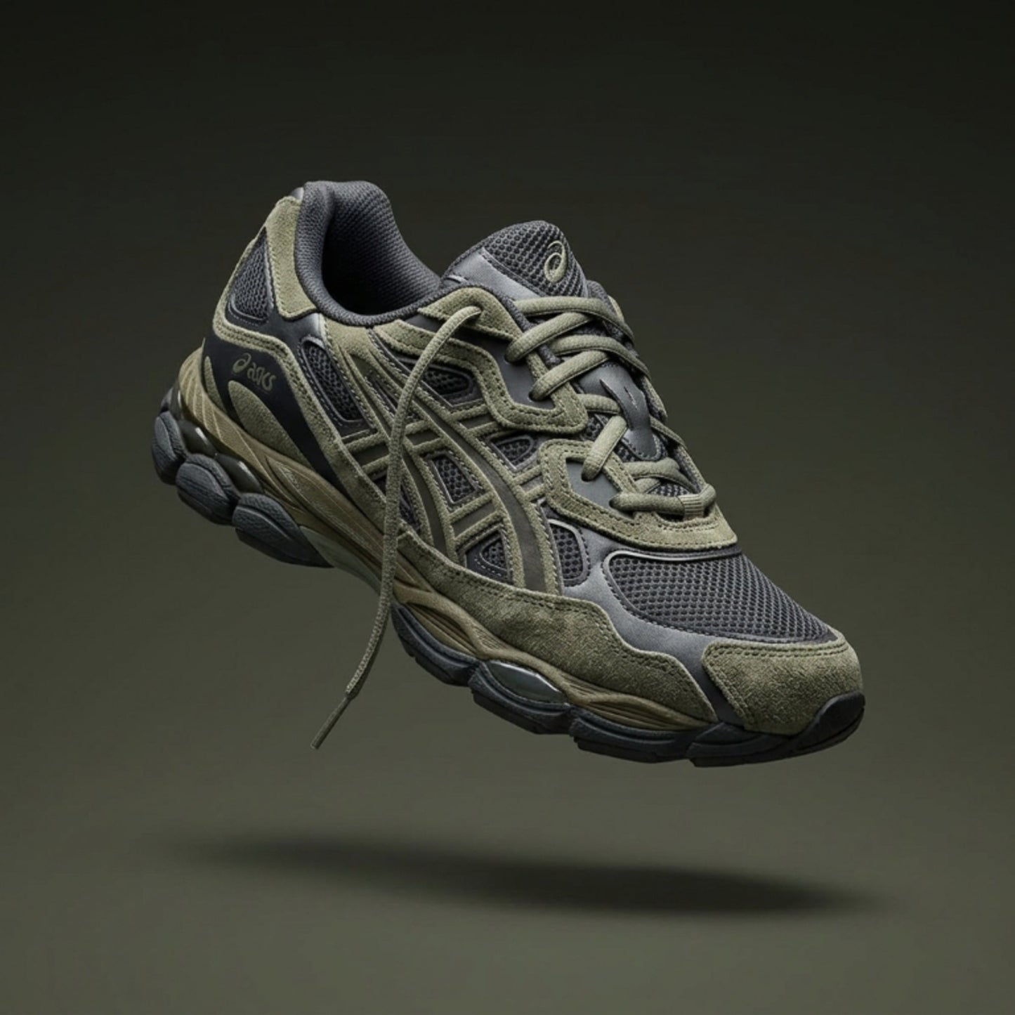 ASICS Gel-NYC Loden Green Graphite Grey