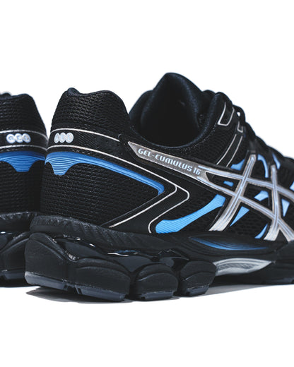 Asics Unisex Gel-Cumulus 16 Black Pure Silver 1203A888-001