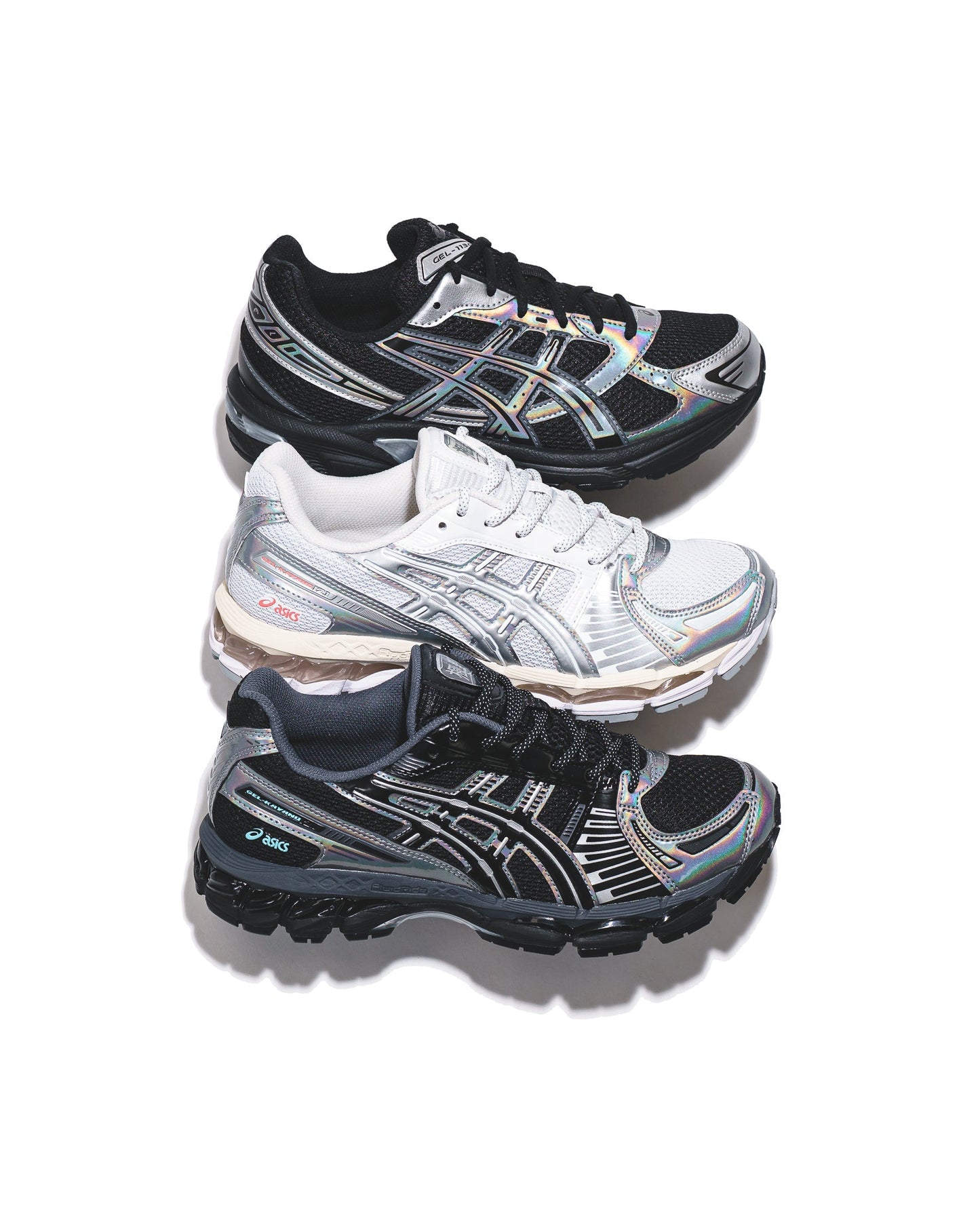 Asics Unisex Gel-Kayano 12.1 Black Pure Silver 1203A996-001