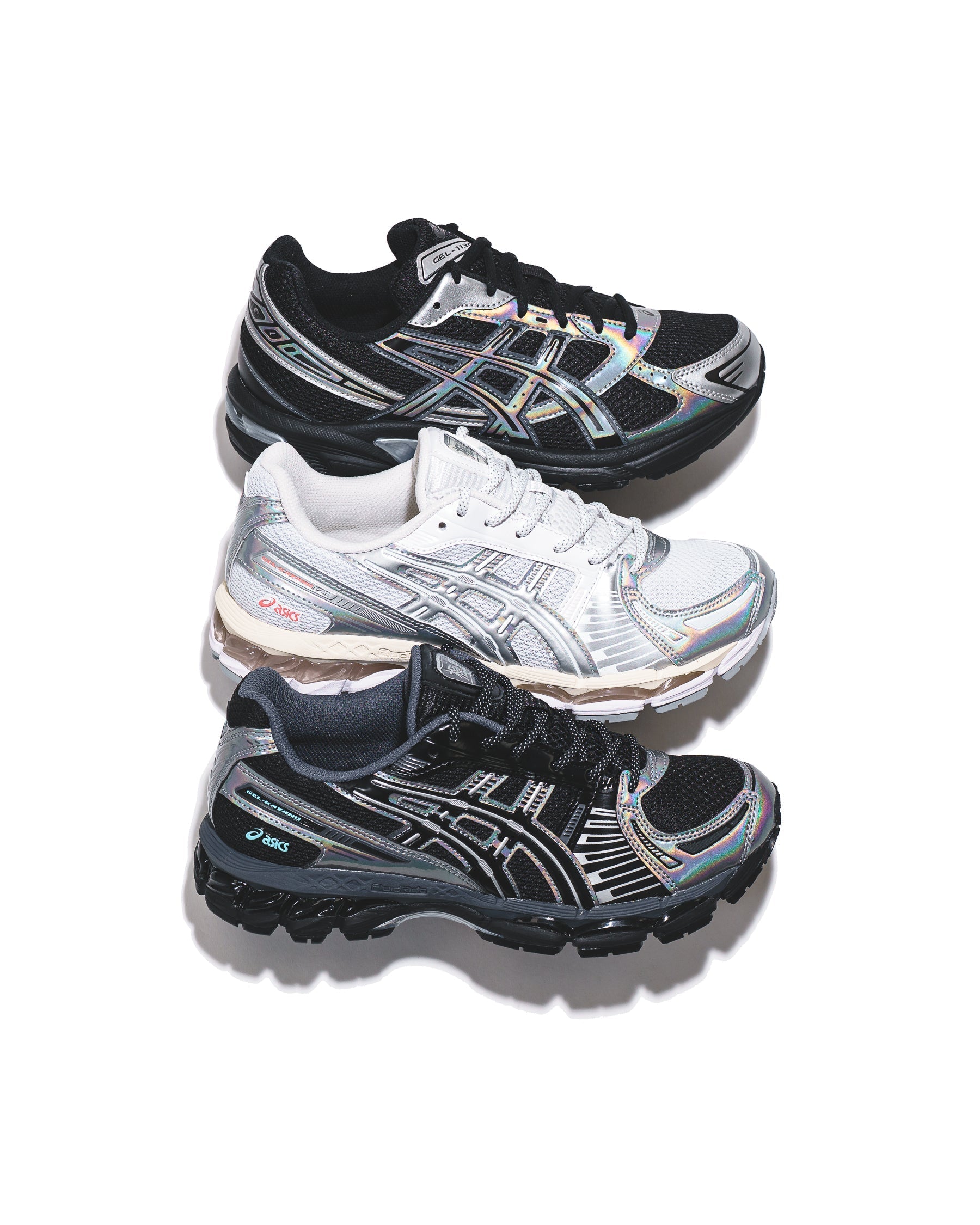 Asics Unisex Gel-Kayano 12.1 Black Pure Silver 1203A996-001