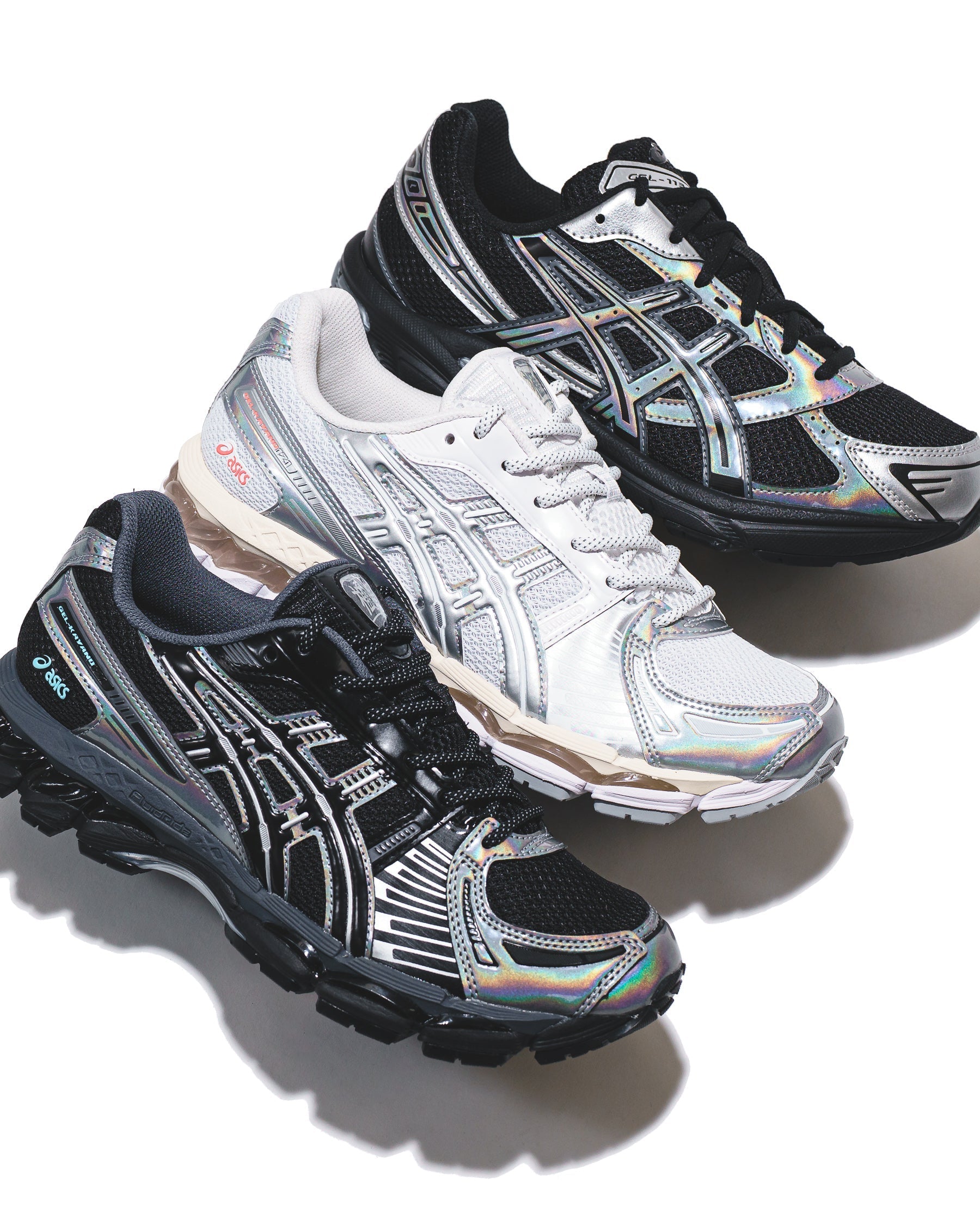 Asics Unisex Gel-Kayano 12.1 Black Pure Silver 1203A996-001