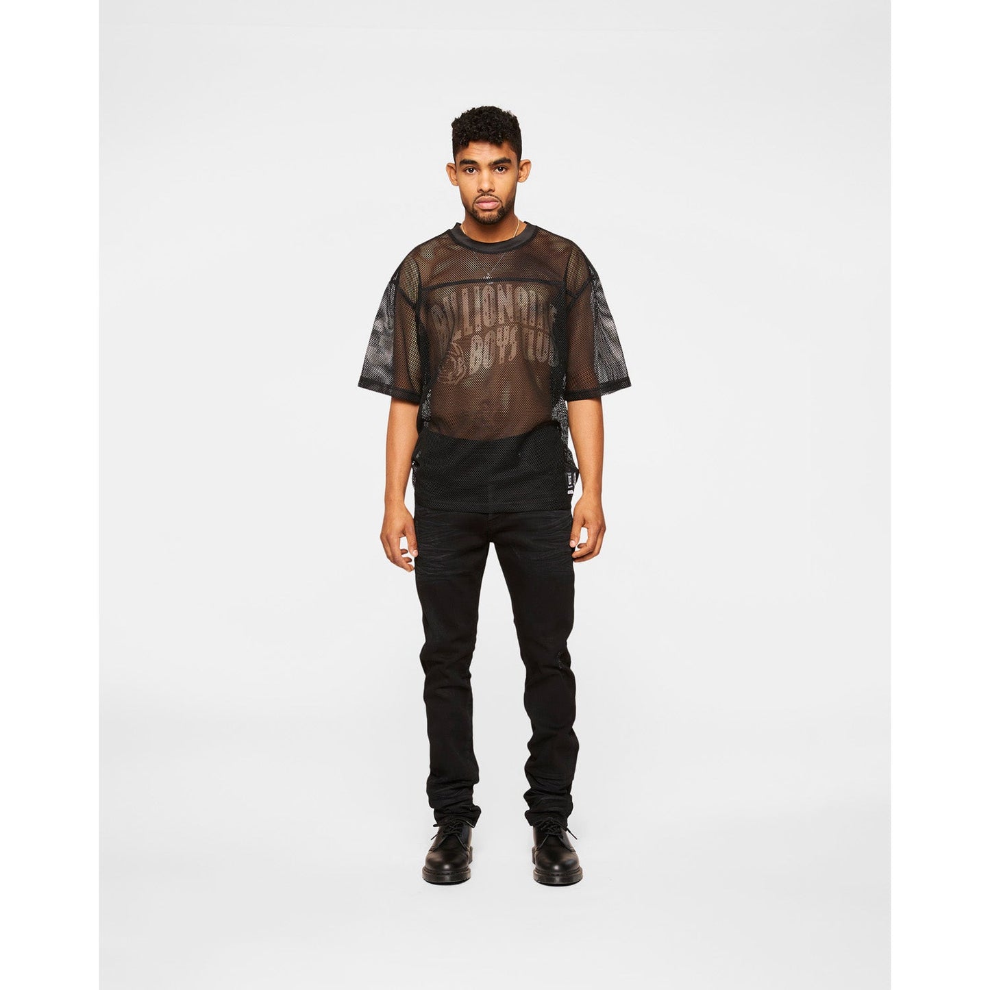 Billionaire Boys Club BB Varsity SS Knit (Cropped Fit) Black