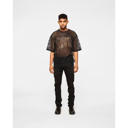 Billionaire Boys Club BB Varsity SS Knit (Cropped Fit) Black