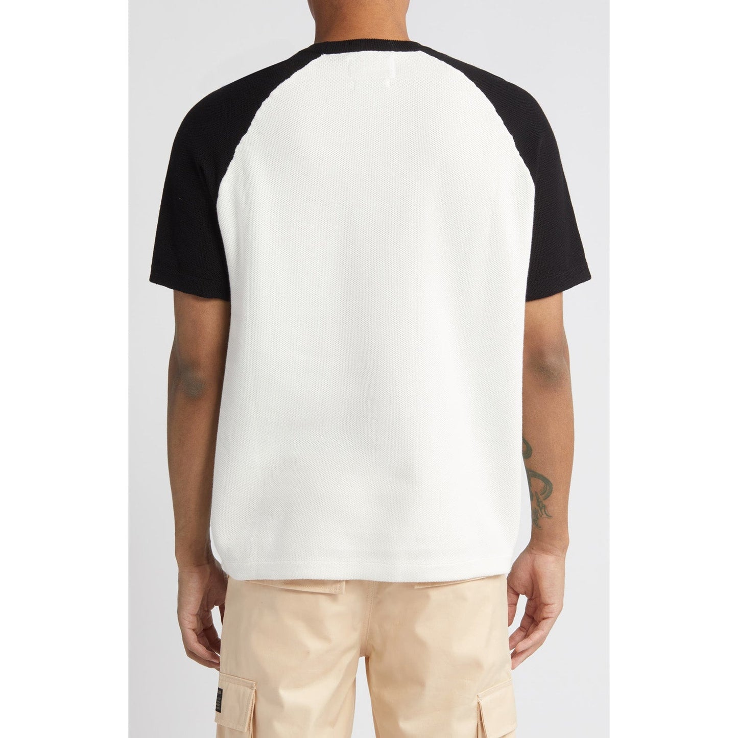 Billionaire Boys Club Men BB Moonshot Raglan Sleeve Tees White Black