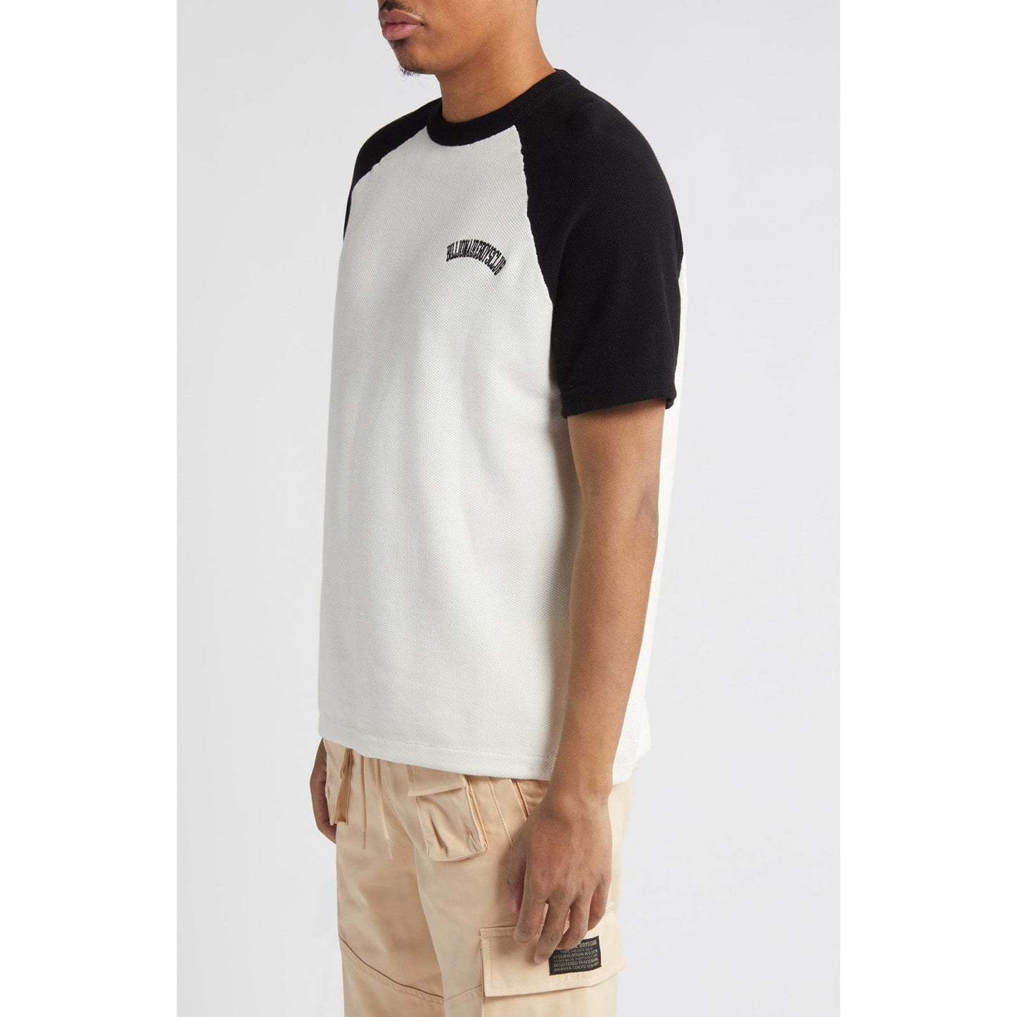 Billionaire Boys Club Men BB Moonshot Raglan Sleeve Tees White Black