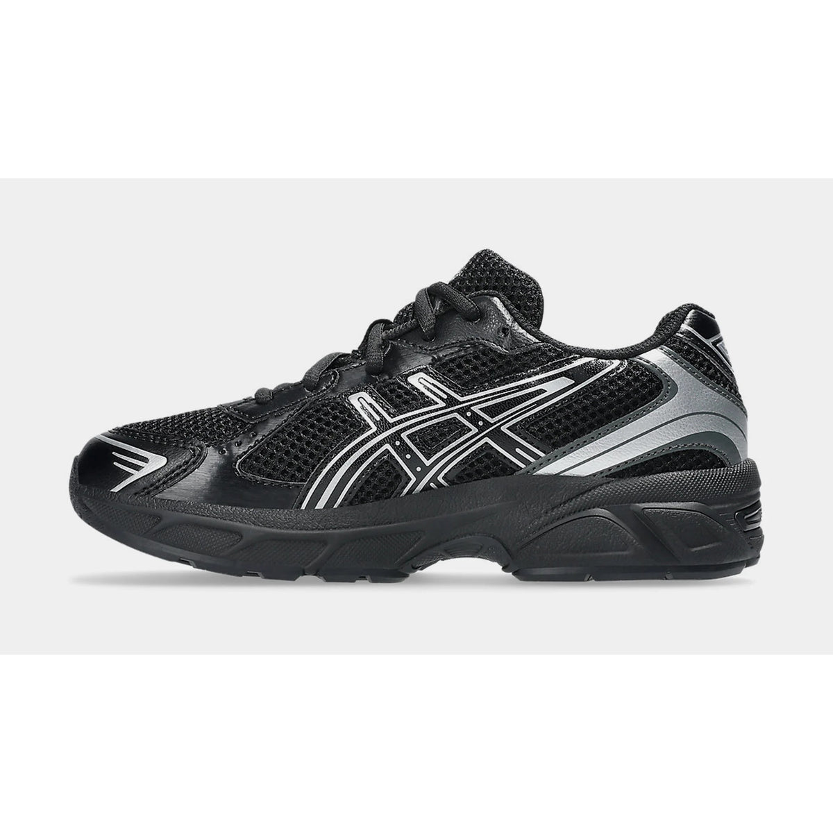 ASICS Gel-1130 Black Pure Silver (GS)