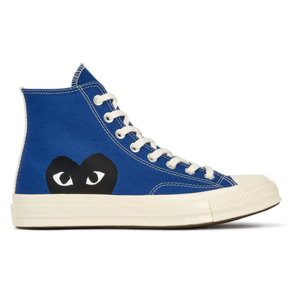 Converse Chuck Taylor 70 Black Heart High Top Blue