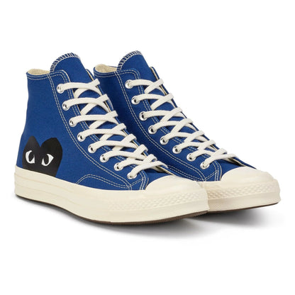 Converse Chuck Taylor 70 Black Heart High Top Blue