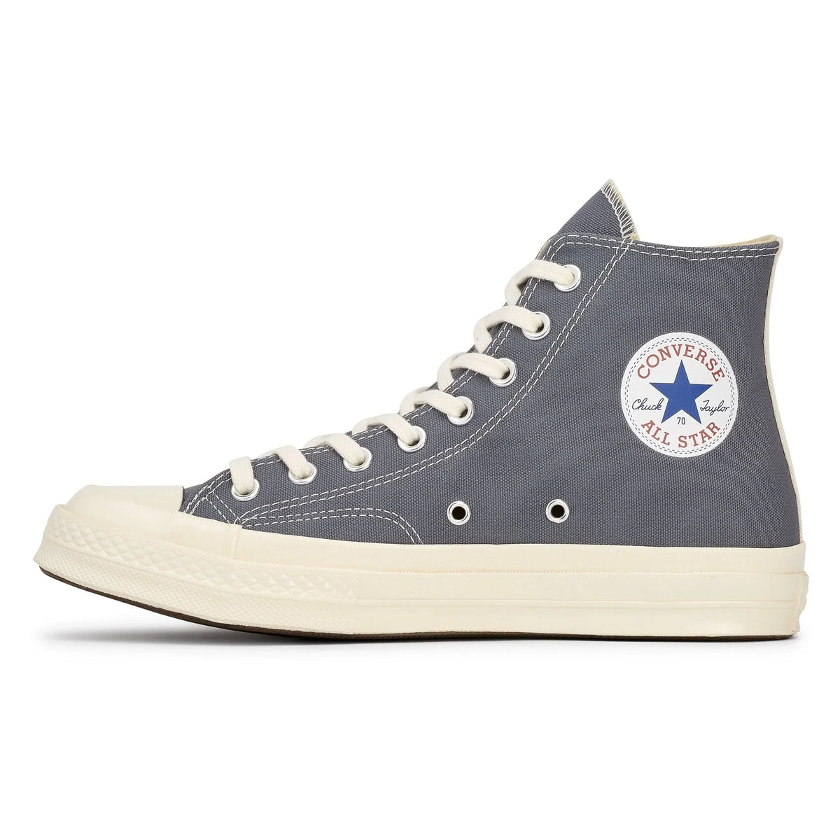 Converse Chuck Taylor 70 Black Heart High Top Grey