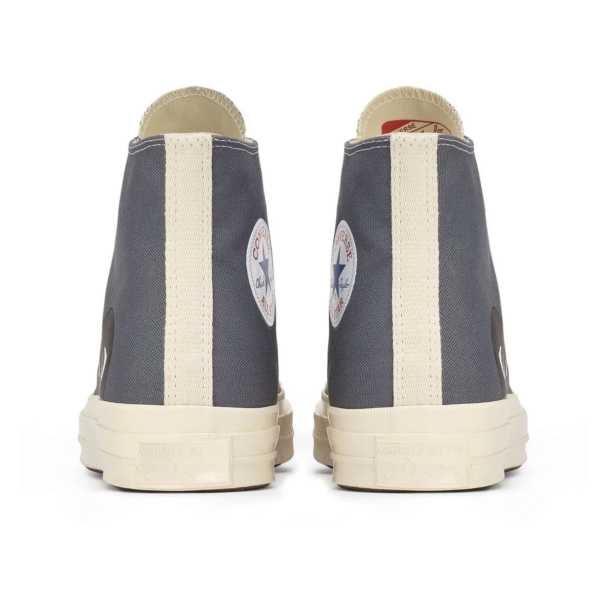 Converse Chuck Taylor 70 Black Heart High Top Grey